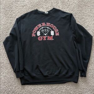 Black Men's crewneck Sweater